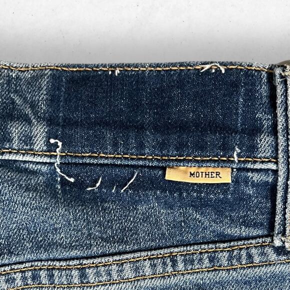 MOTHER High Rise Blue Jeans - Picture 10 of 10